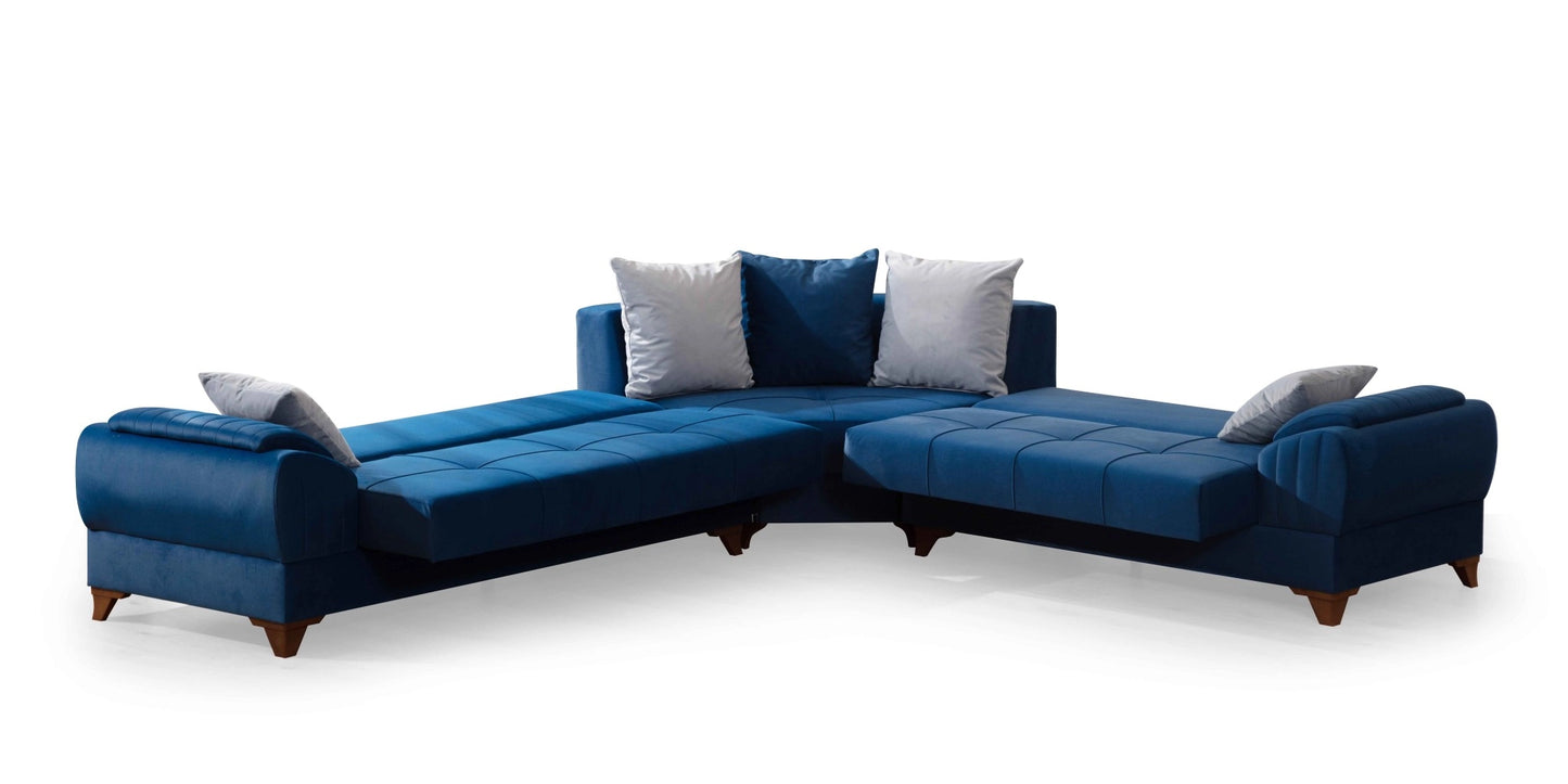 Silk Corner Sofa Set