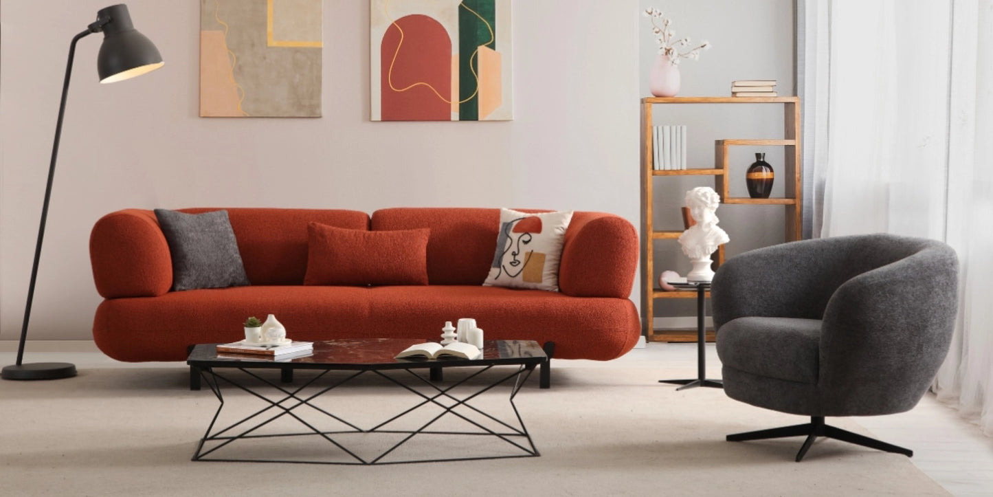 Manetti Sofa Set Black Legs