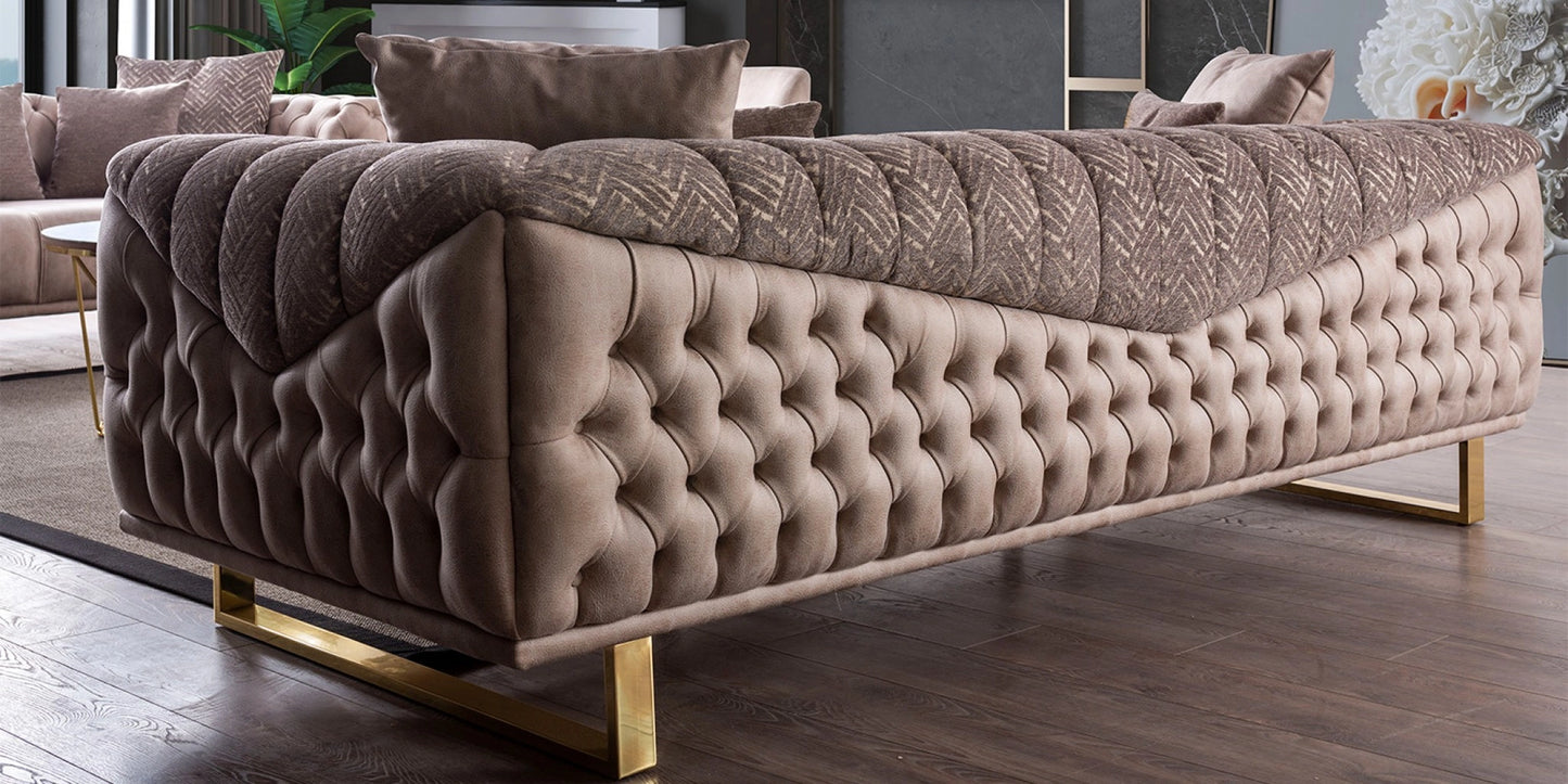 Pera Sofa Set Cream