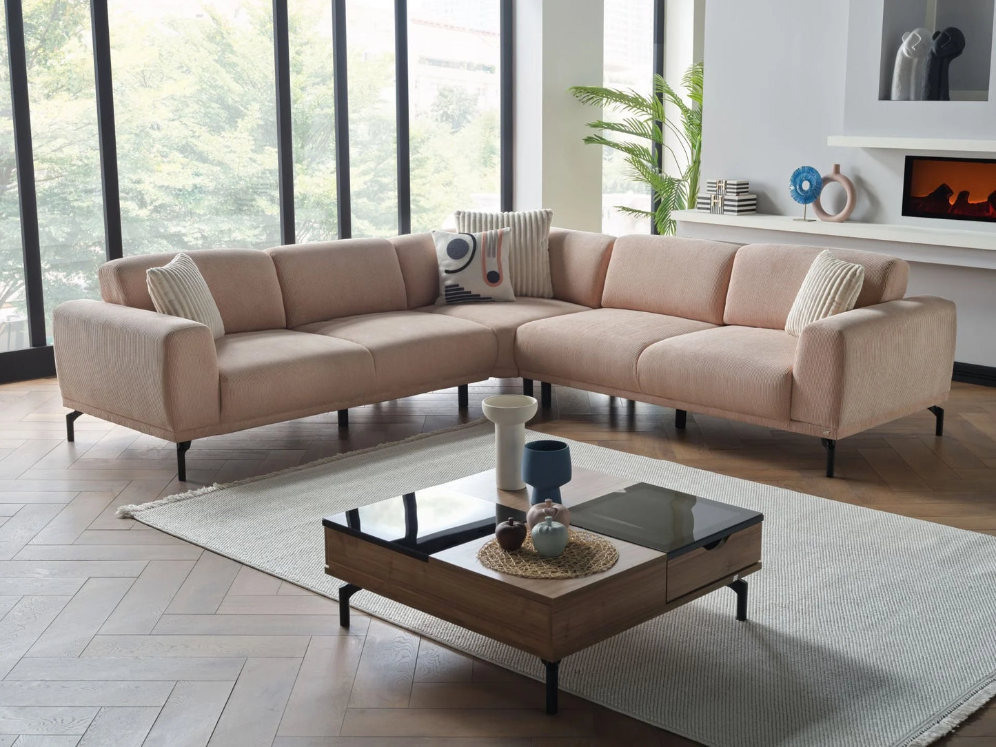 Plato S Corner Sofa Set