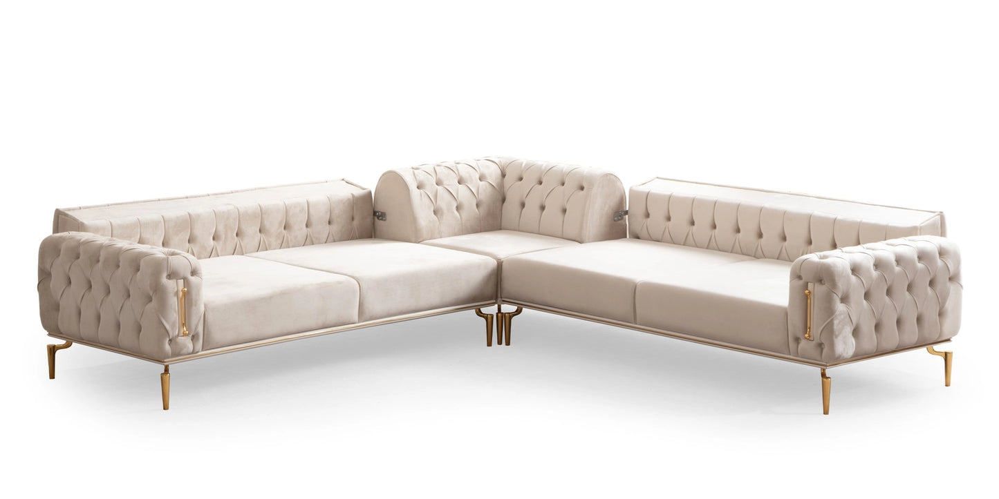 Polo Corner Sofa Set