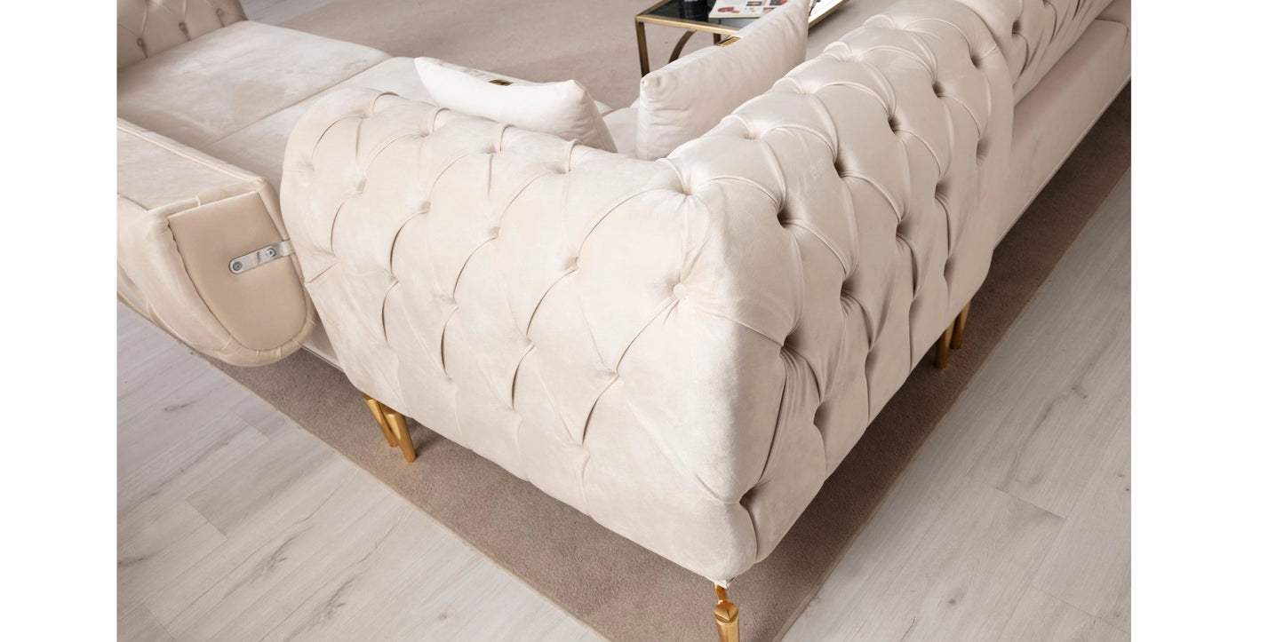 Polo Corner Sofa Set