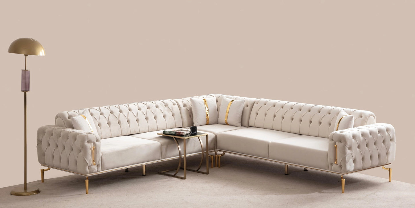 Polo Corner Sofa Set
