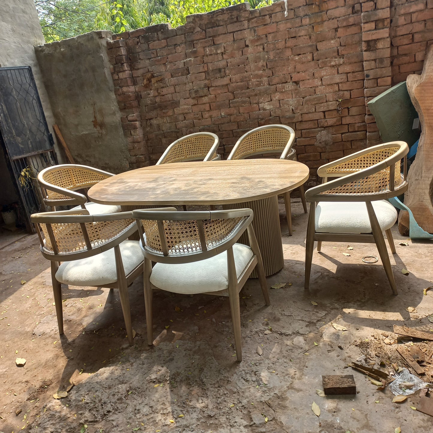 Birdy ratan style dining set