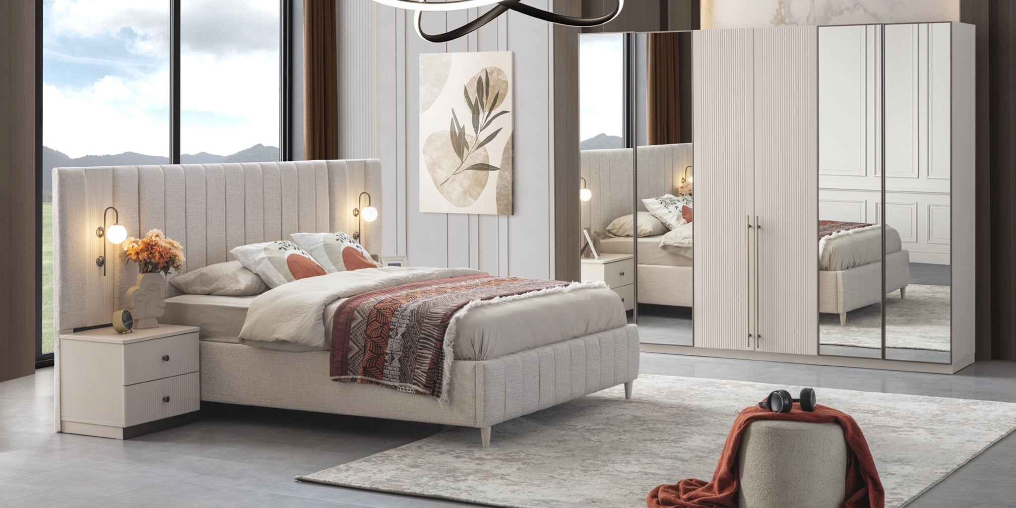 Antique Bed Set