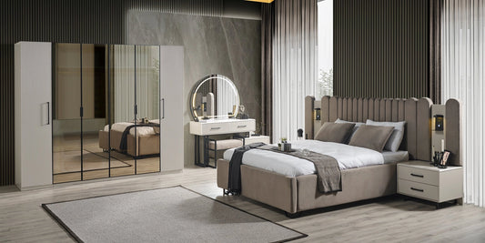 Black Line Bed Set