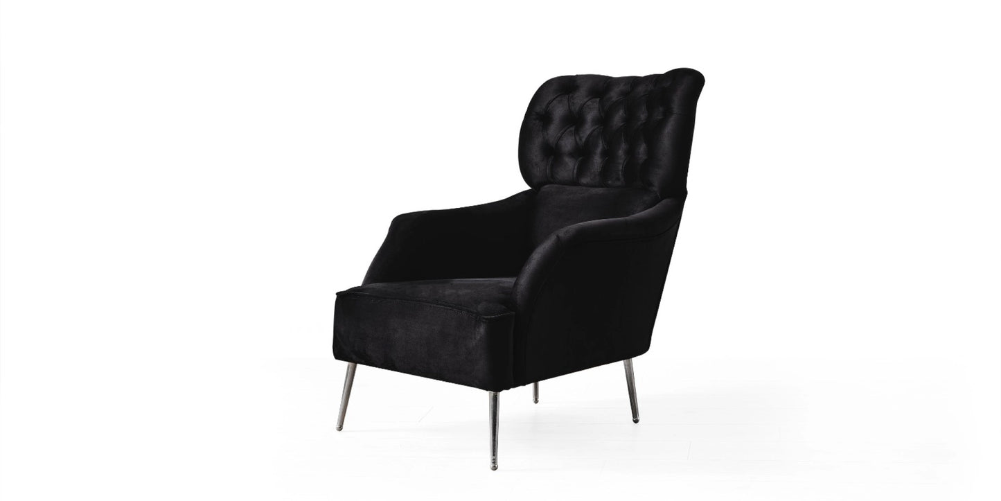 Elite Sofa Set Chrome
