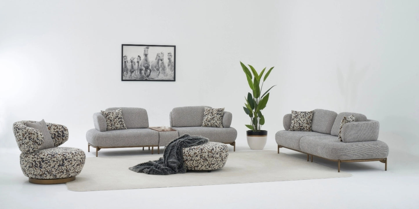 London Sofa Set Metal