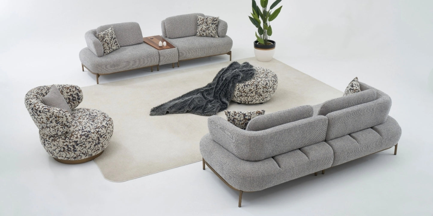 London Sofa Set Metal