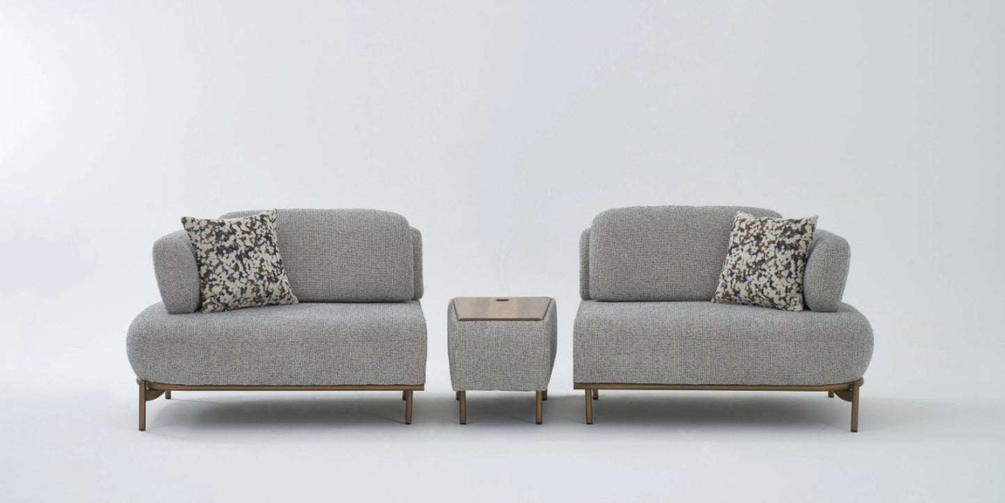 London Sofa Set Metal