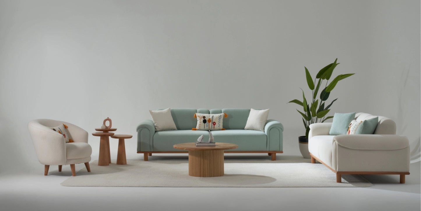 Lucca Sofa Set Green