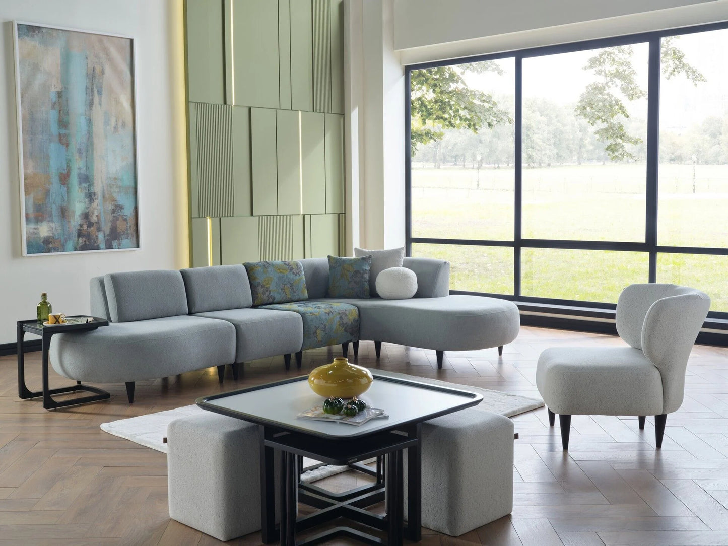 Teddy Corner Sofa Set