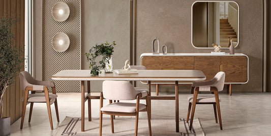 Maldivian 4 Chairs Dining Set