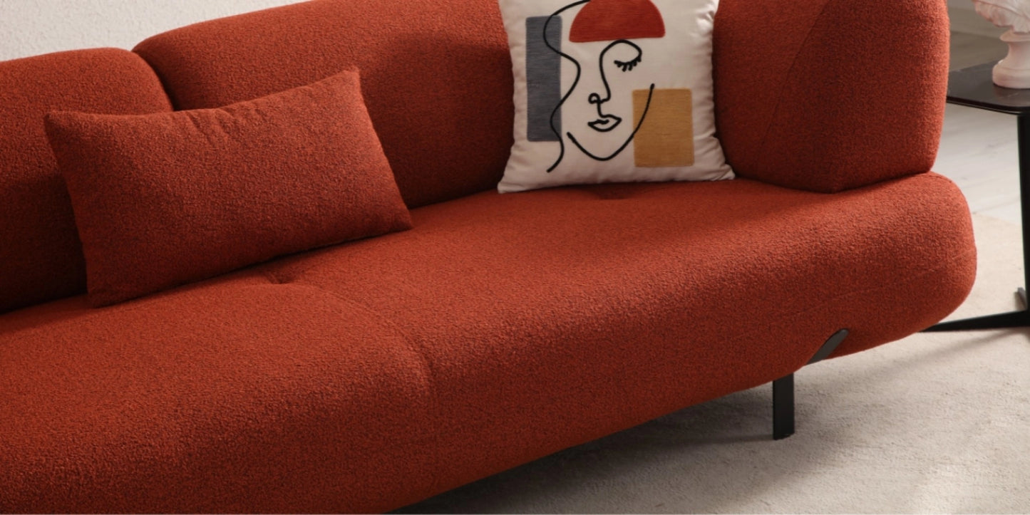 Manetti Sofa Set Black Legs