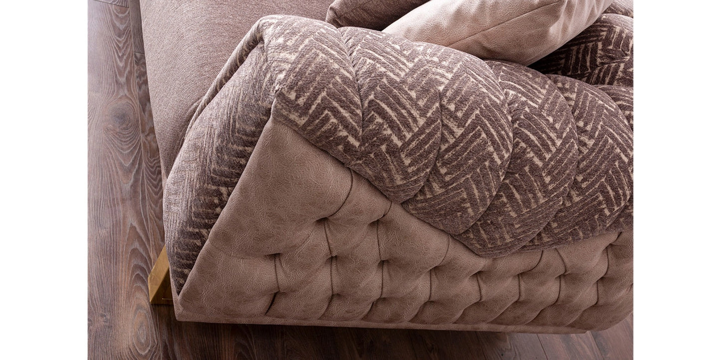 Pera Sofa Set Cream