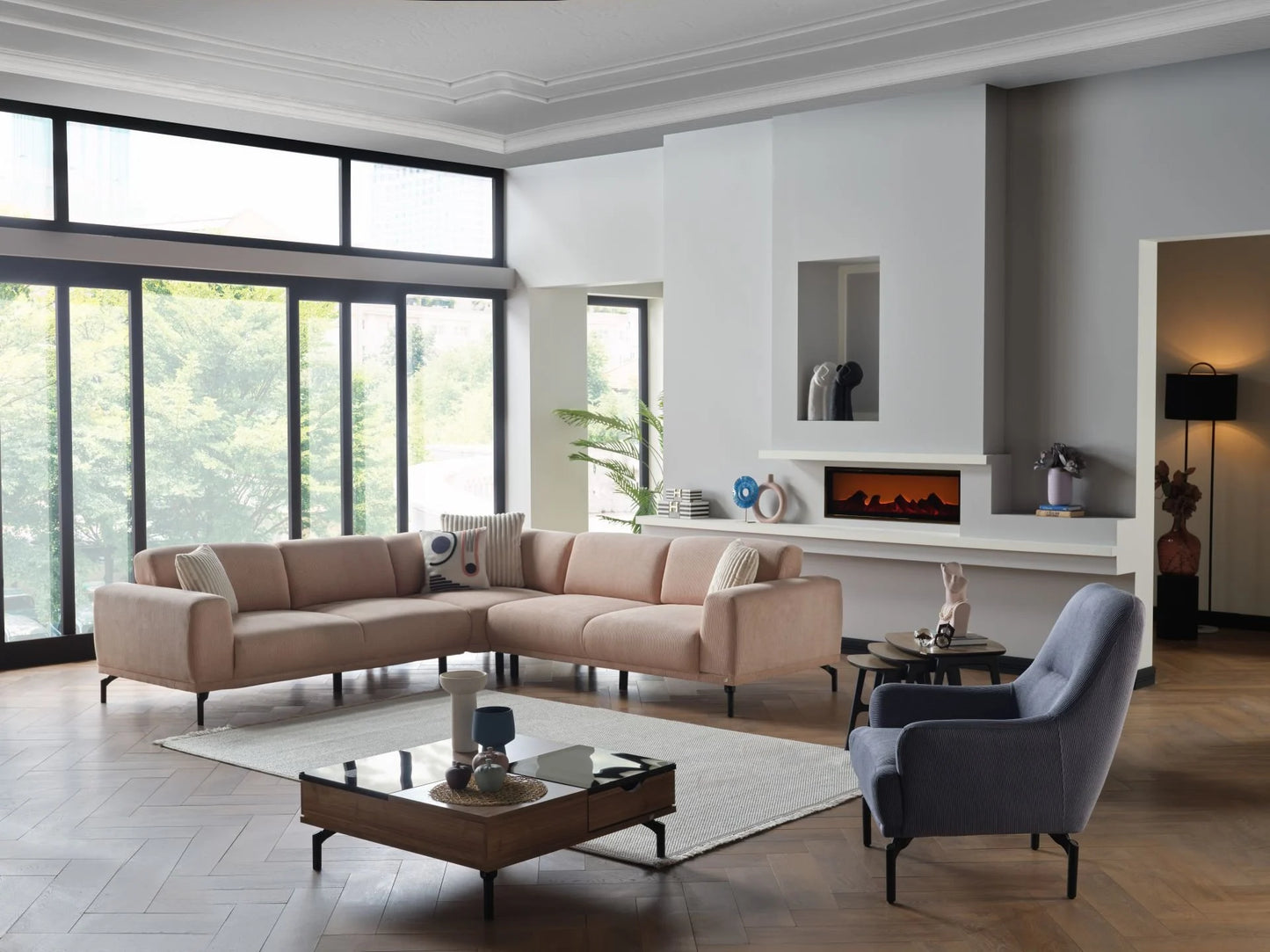 Plato S Corner Sofa Set