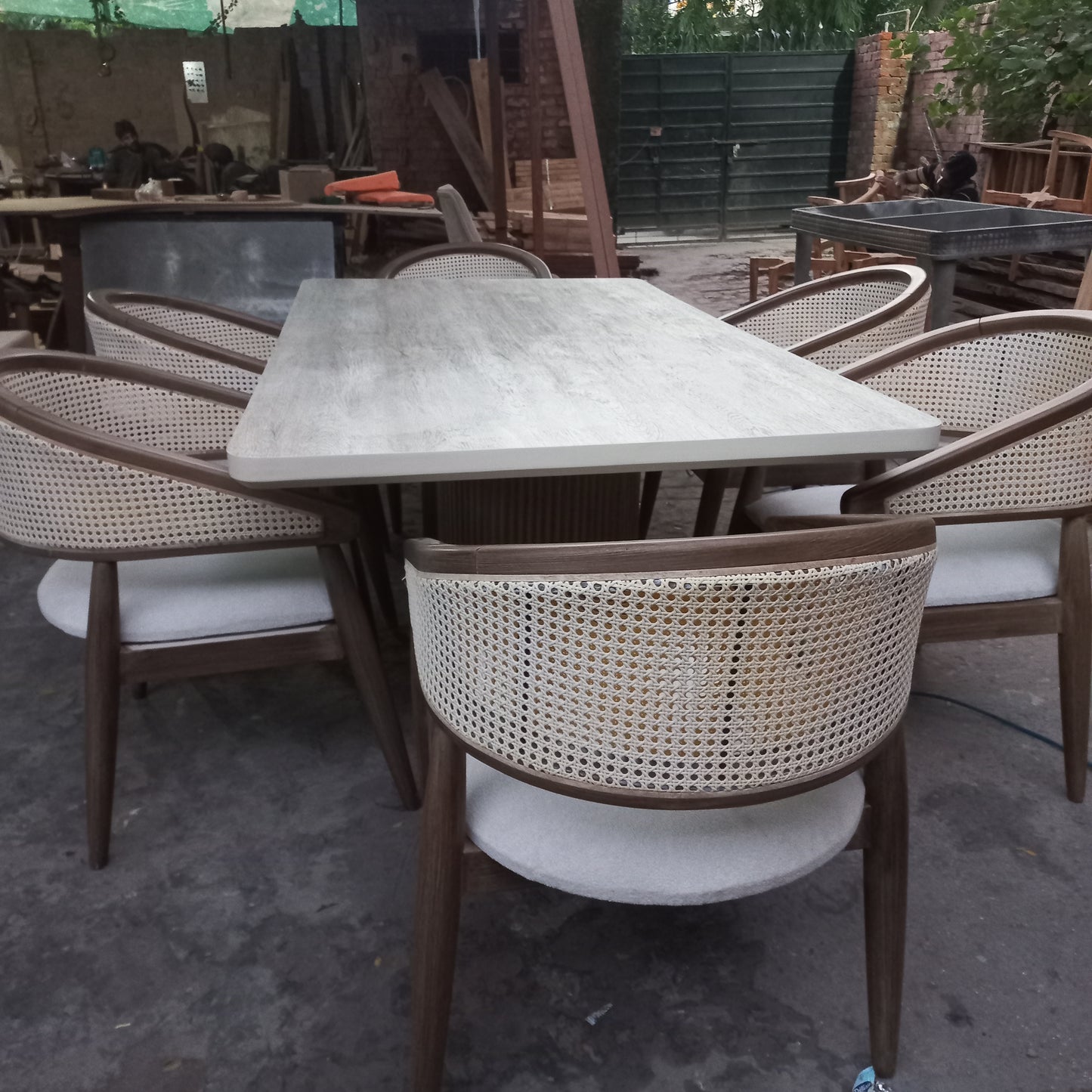 Birdy ratan dining set