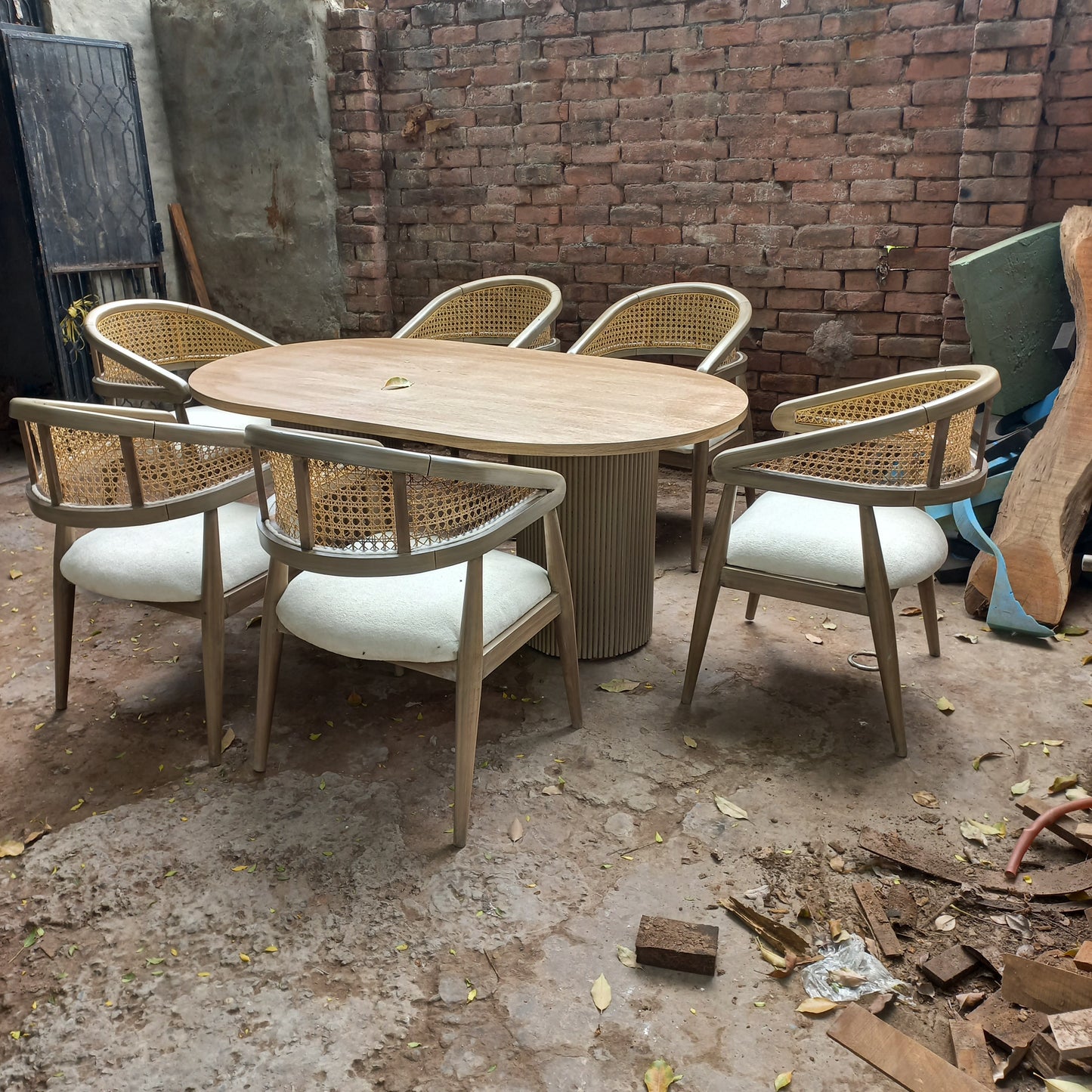 Birdy ratan style dining set