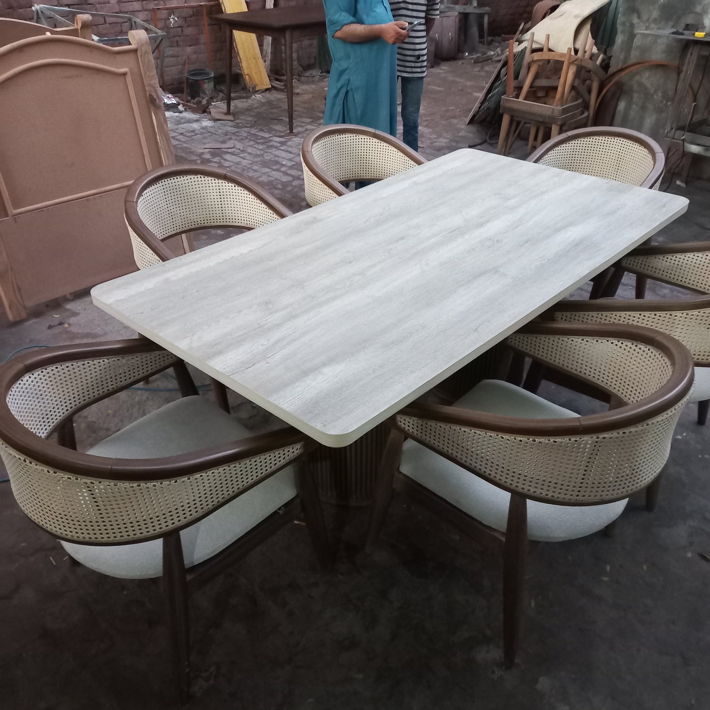 Birdy ratan dining set