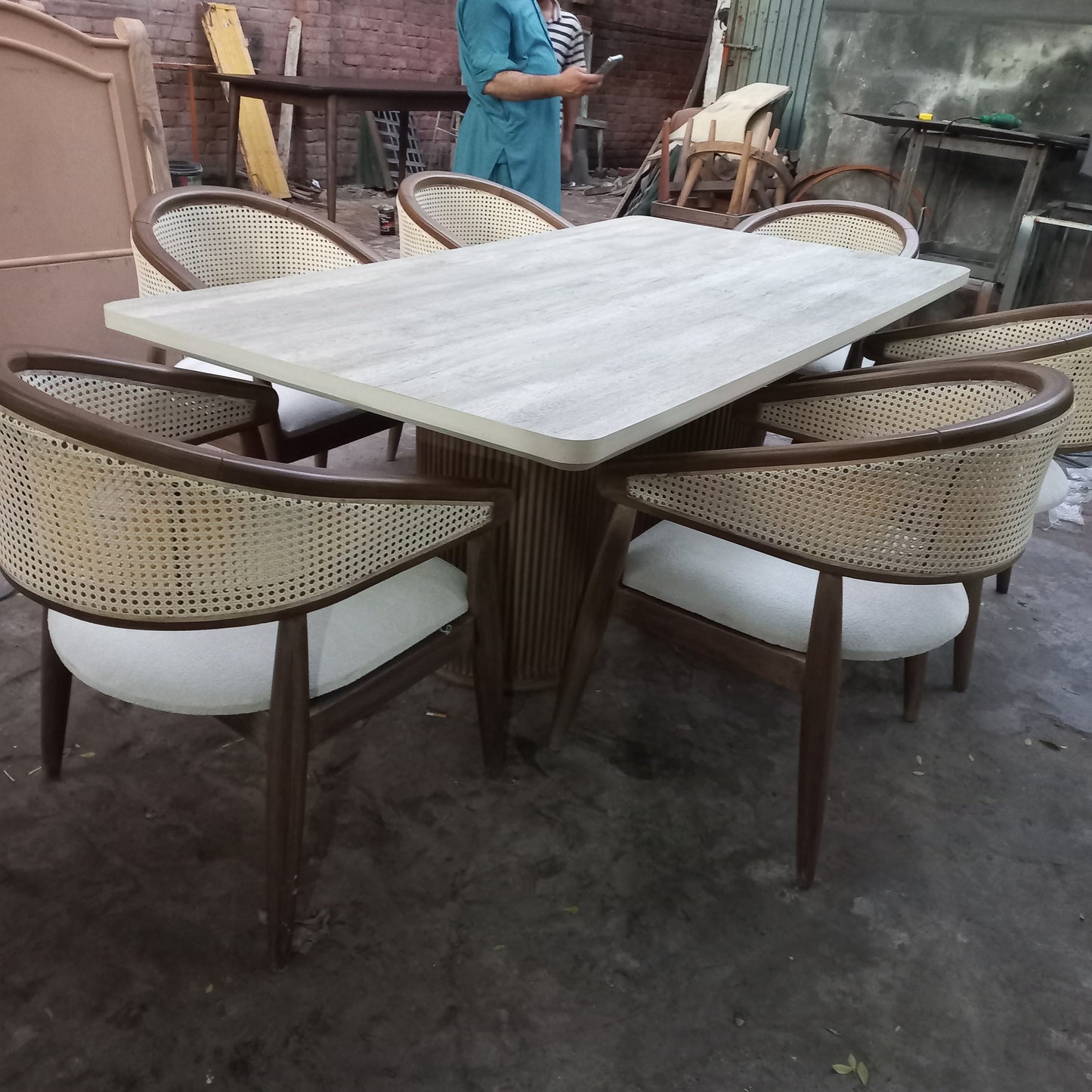 Birdy ratan dining set
