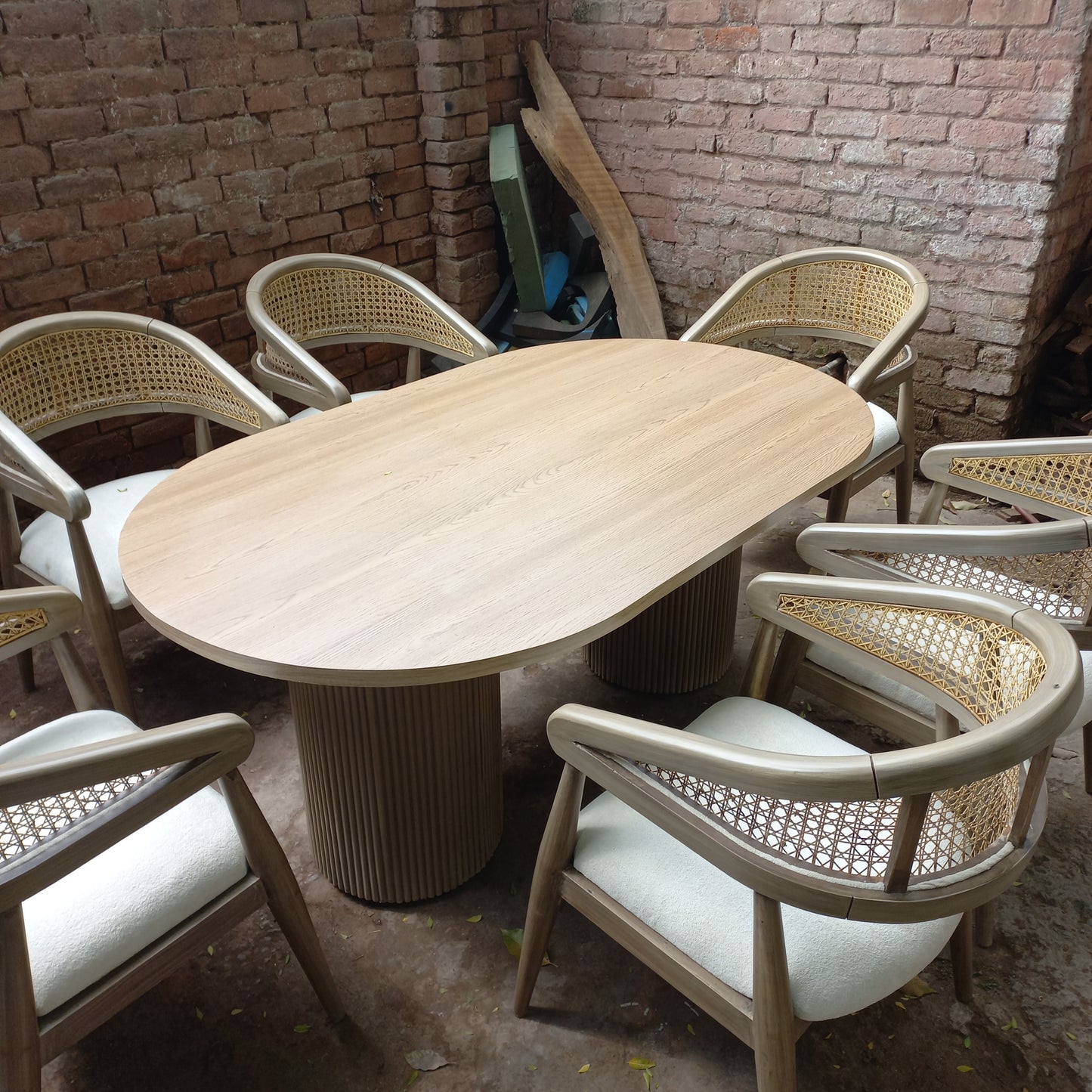 Birdy ratan style dining set