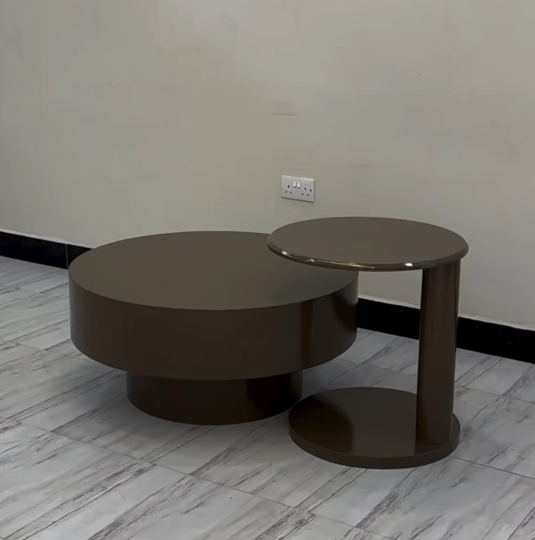 Centre table set ( 2 pieces ) high gloss