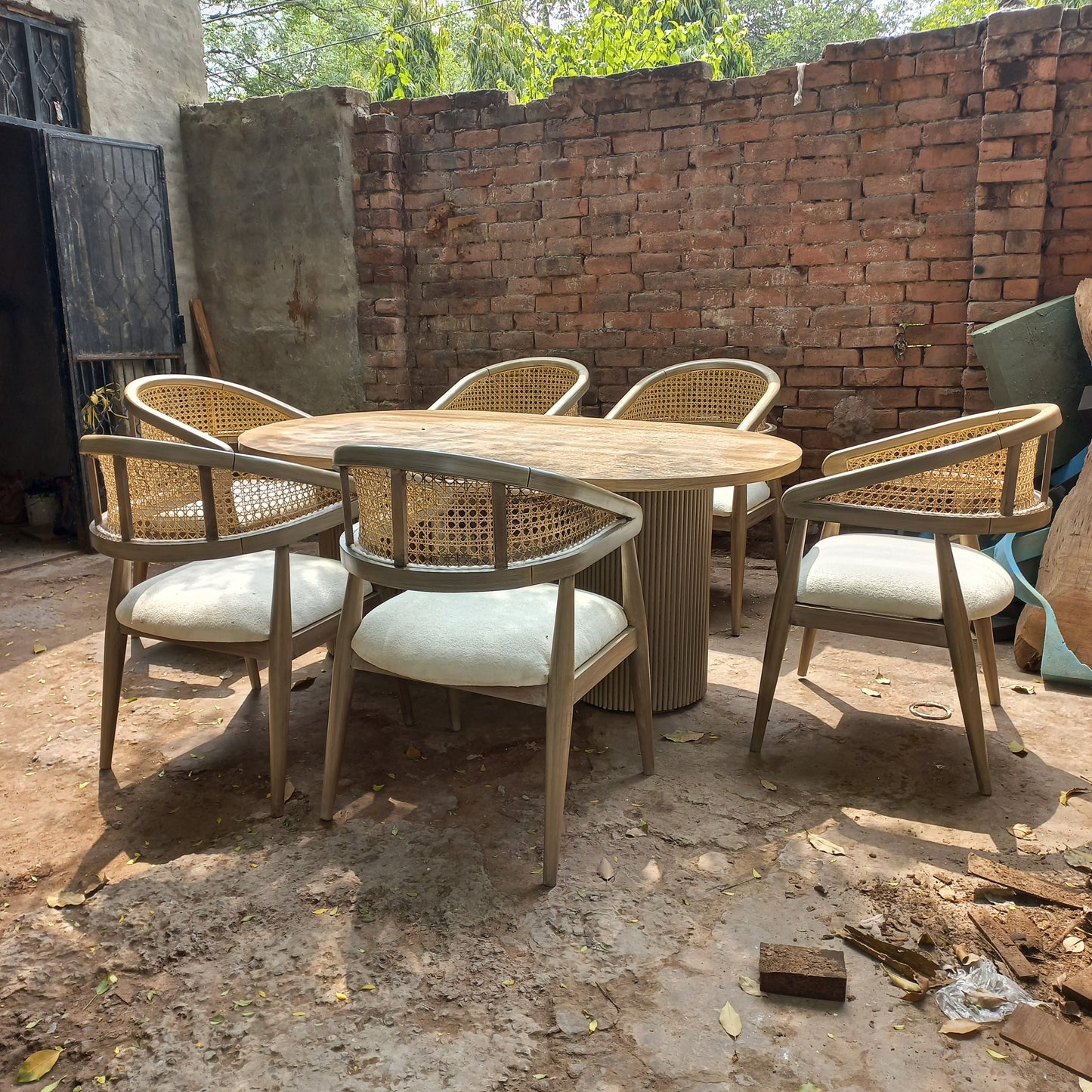 Birdy ratan style dining set
