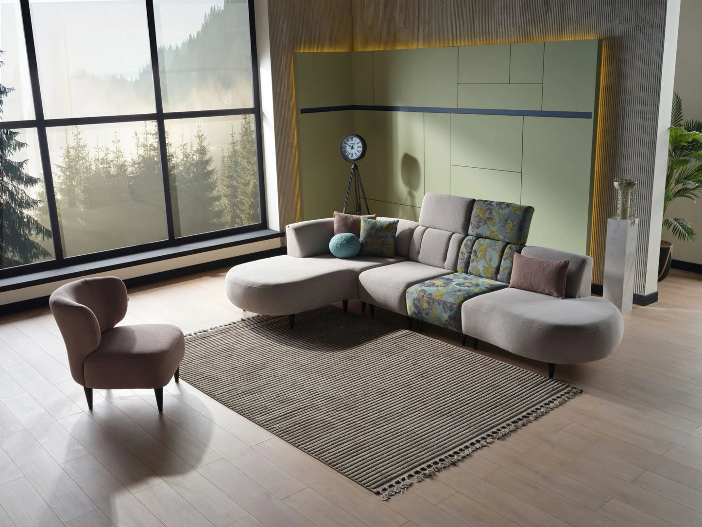 Teddy Corner Sofa Set