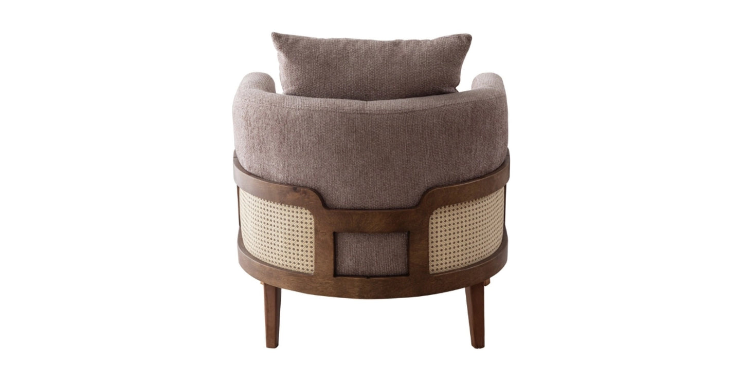 Valeria Walnut Sofa Set